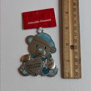 Adorable Bear Christmas Ornament